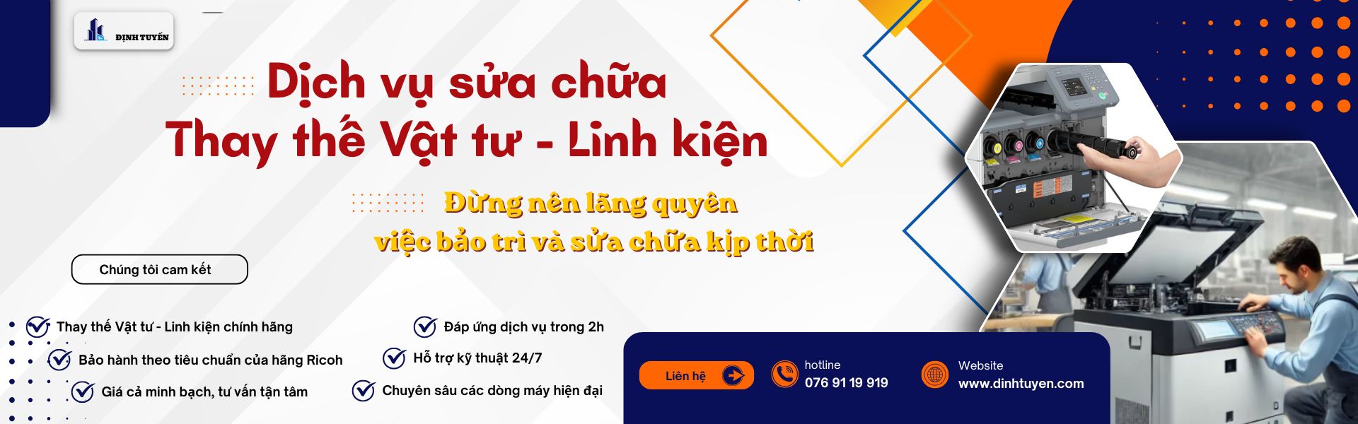 Dịch vụ sửa máy photocopy