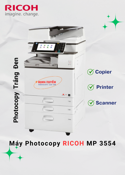 Máy Photocopy Ricoh MP 3554